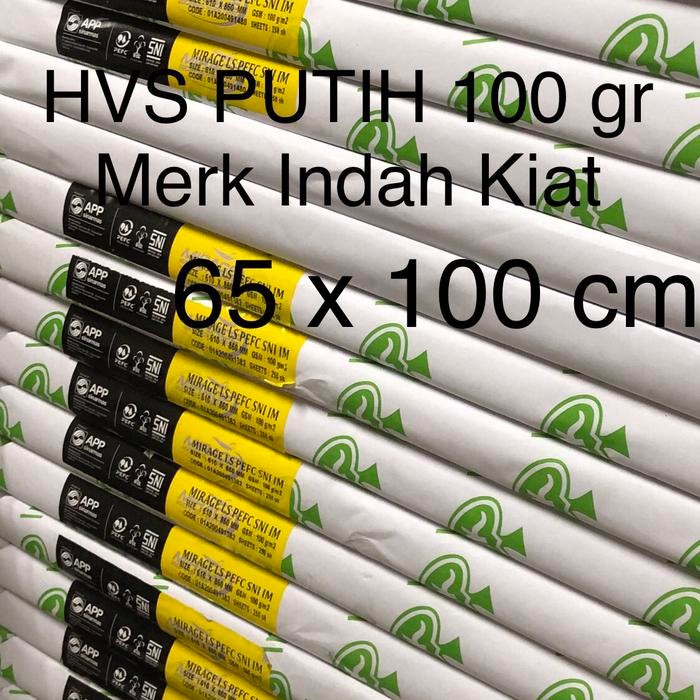 

Hvs 100 gr size 65x100 cm ( bisa request potong / free )