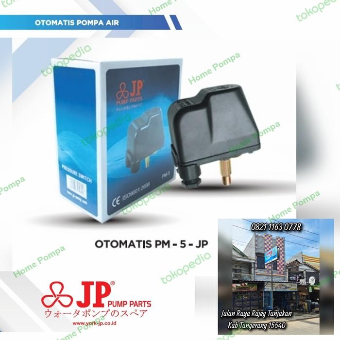 ready OTOMATIS POMPA AIR JP PM 5 PRESSURE SWITCH JP