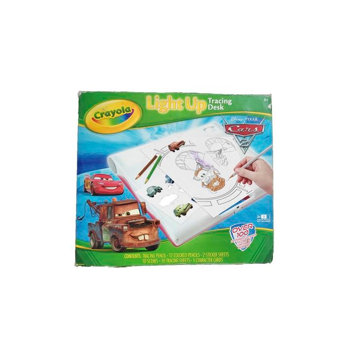 

Stok Baru Crayola Light Up Tracing Desk Cars
