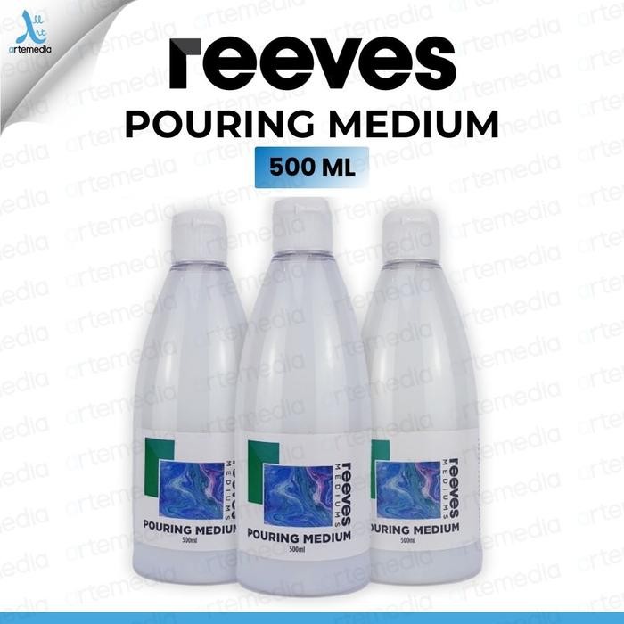 

Stok Baru Medium Cat Akrilik Reeves Acrylic Pouring Medium