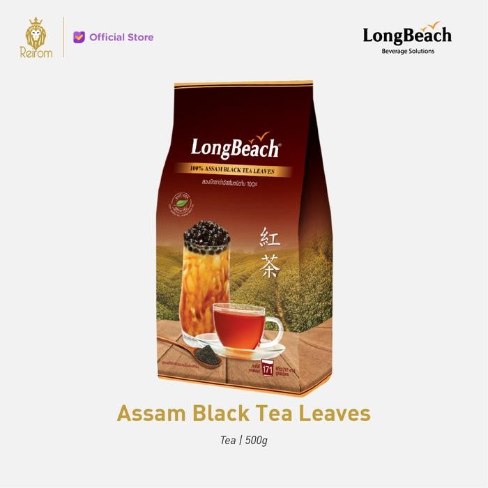 

LONG BEACH Assam Black Tea - 100% Loose Leaf, 500g