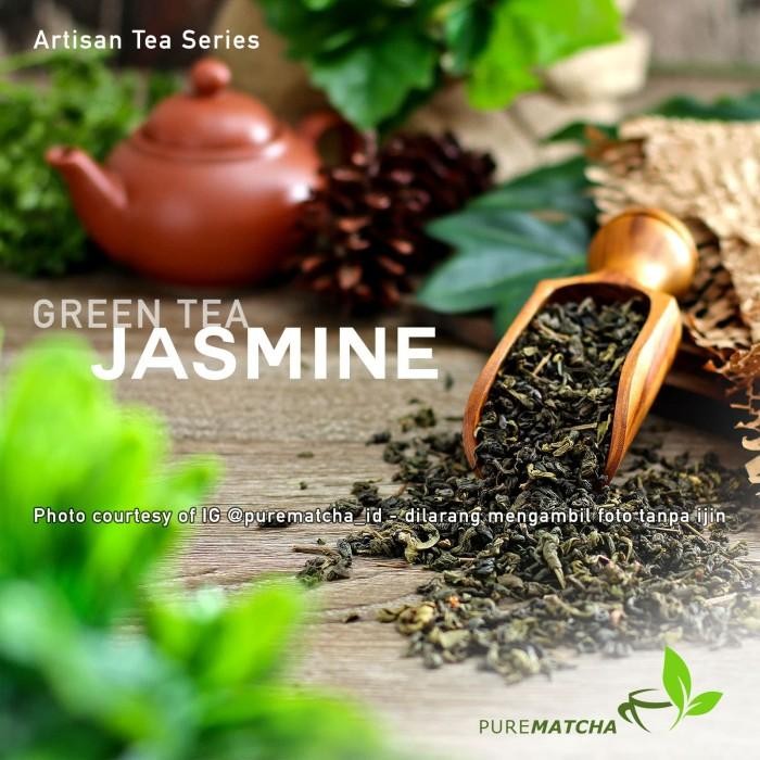 

Artisan Tea Cafe - Jasmine Green Tea Chinese 500gr Teh Hijau Melati