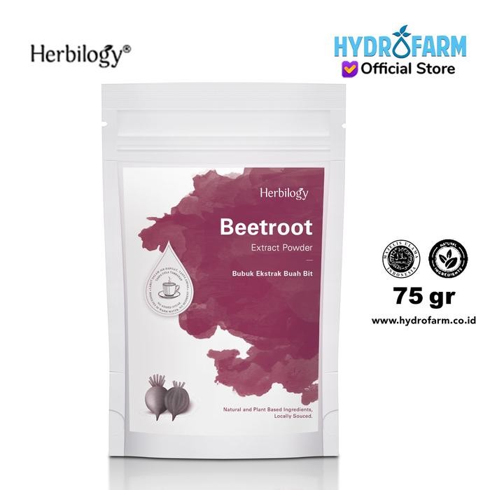 

Herbilogy - Beetroot (Buah Bit) Extract Powder