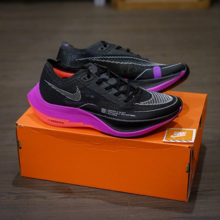 Nike Zoom Vaporfly Next% 2 Black Purple Raptors Cu4111-002 Original Terlaris Best Quality 100%