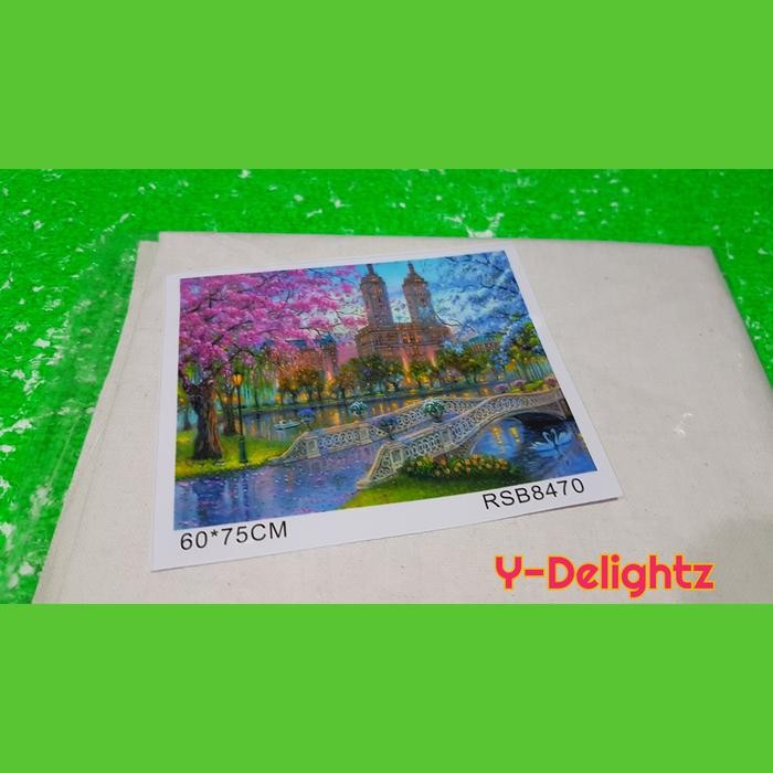 

Diy Paint By Number 60X75 - Spring Park