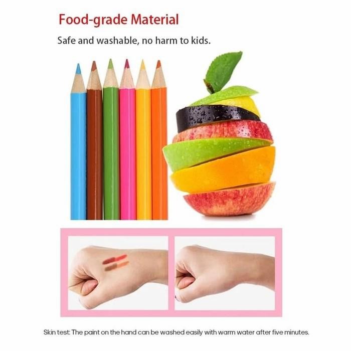 

Mainan Edukasi Anak Set Mewarnai / Set Lukis Anak 208Pcs Terlengkap