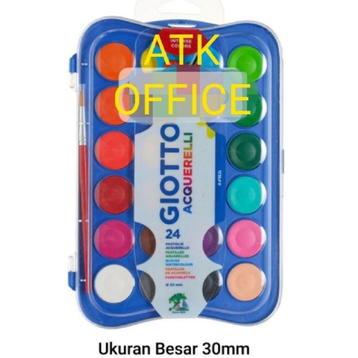 

Cat Air Giotto 24 Warna 30 Mm+ Kuas 1 Set