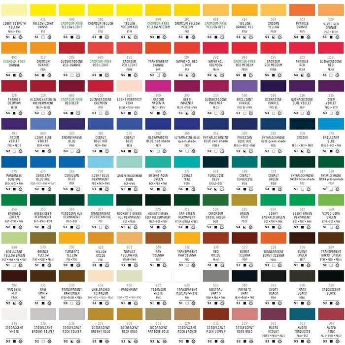 

Cat Akrilik Heavy Body Acrylic Colour S1 Liquitex Professional 59 Ml