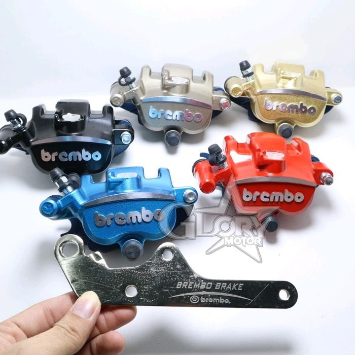 Gercep Paket Kaliper 2 Piston [ Brembo Samurai Brake Disc 260Mm ] Beat Fi / Beat Street / Beat Pop /