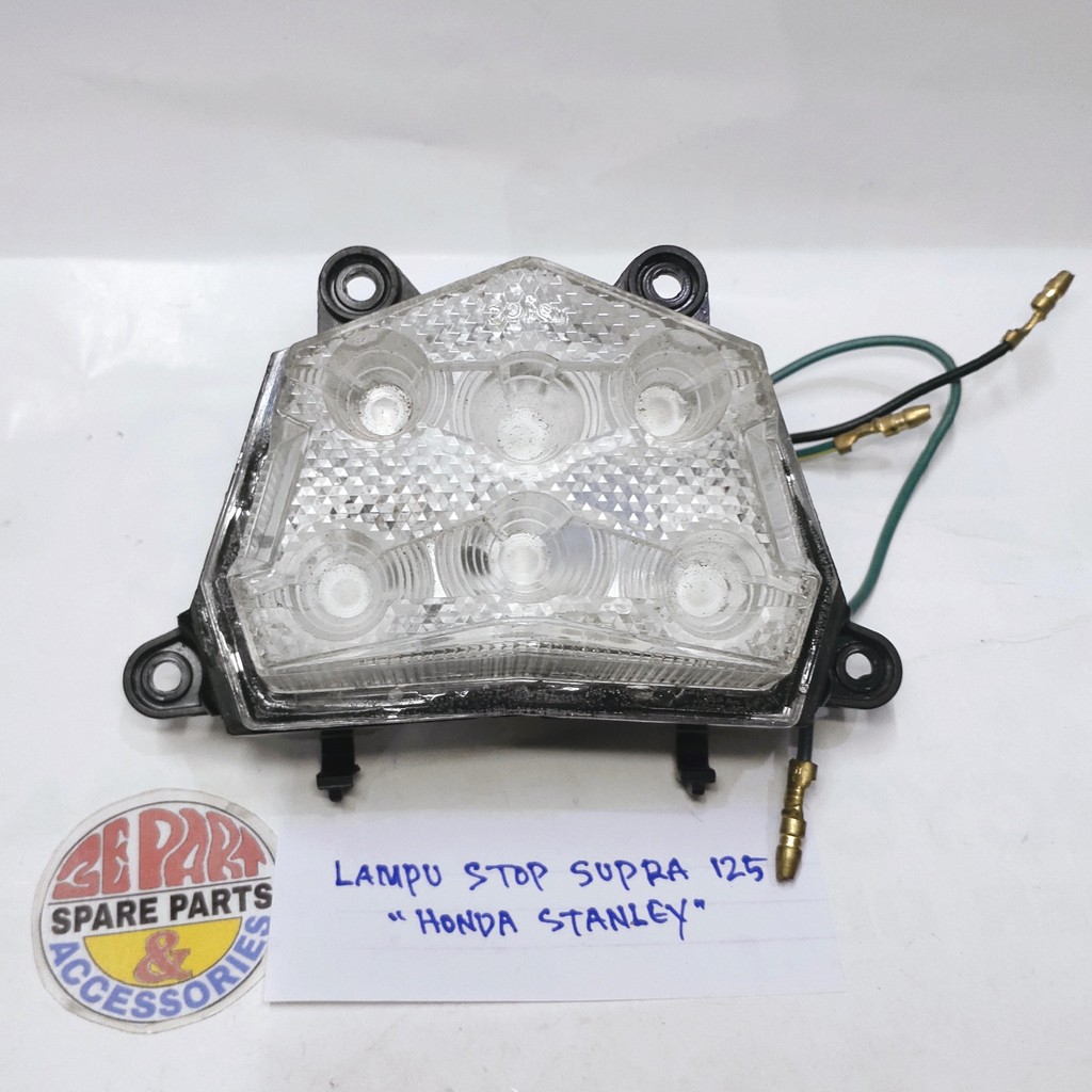 Lampu stop Supra X 125 FI 2014 Led Stop lamp assy Honda Supra X125 K41 original Stanley 33720-K41-N0
