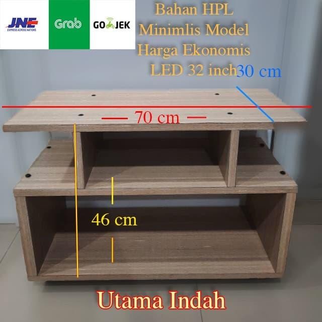 Rak tv / meja tv minimalis led 32 inch *