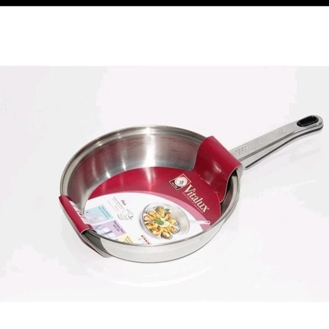 Fry Pan stainless SUS 304 Zebra Kitchenware *