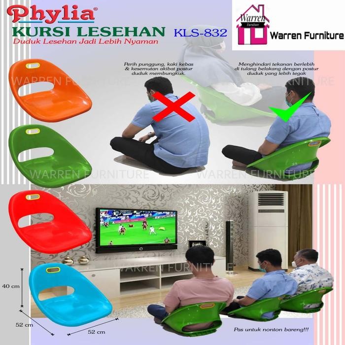 Kursi Plastik Lesehan Phylia *