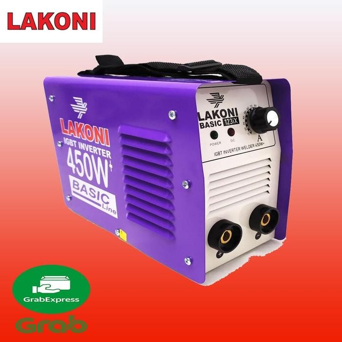 Mesin Las Lakoni 450W Trafo Las Inverter Lakoni Basic 123Ix