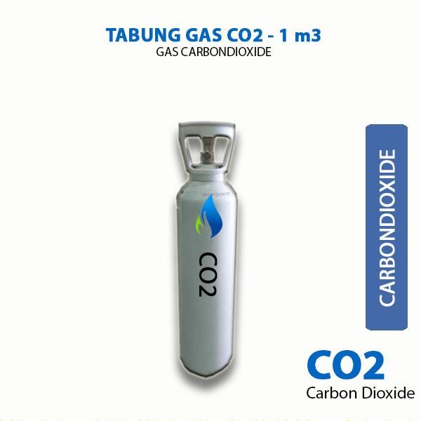 Tabung Gas Co2 Carbondioxide Ukuran 1 M3 Isi 5 Kg