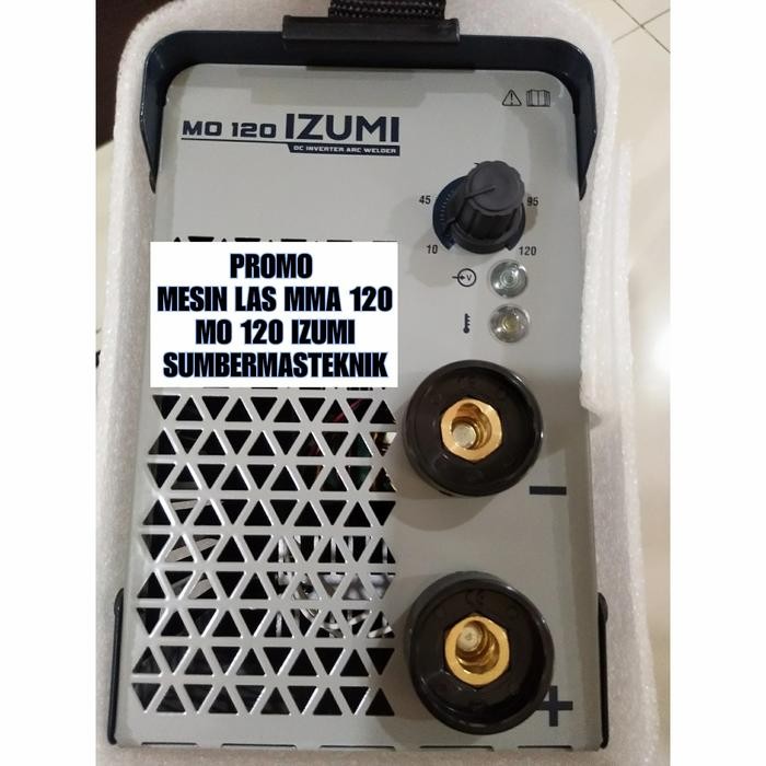 Mesin Las Travo Las Inverter Las Igbt Izumi Max Mo 120 Paket Promo
