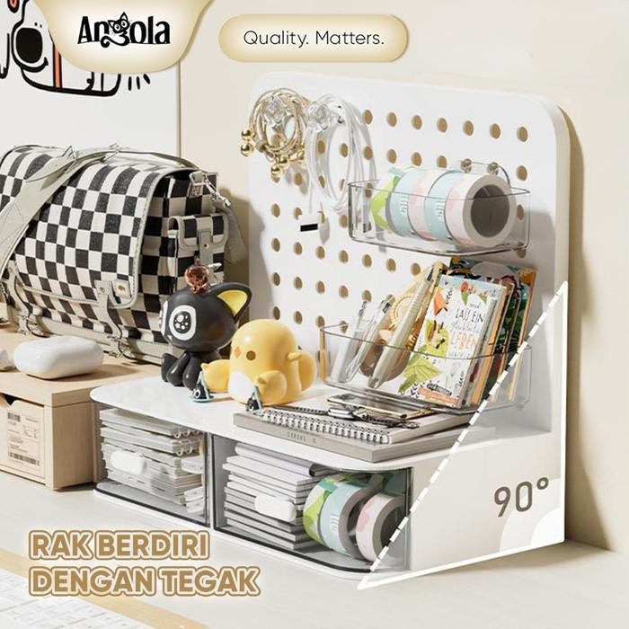 

Kenko Stationary - Tp Angola Tempat Pensil Meja Rak Organizer C37 Rak Alat Tulis / Rak Atk