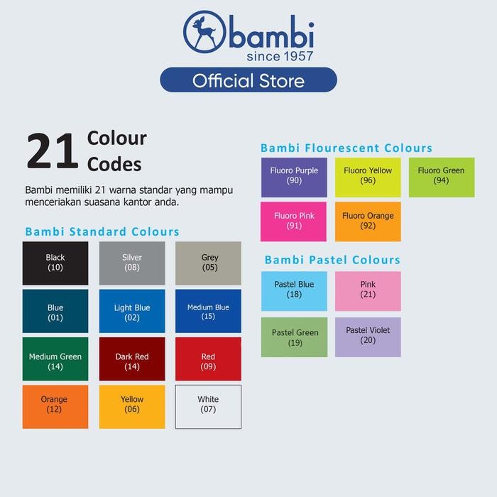 

Jual Rugi! Bambi Ordner 1016 Lever Arch File A5