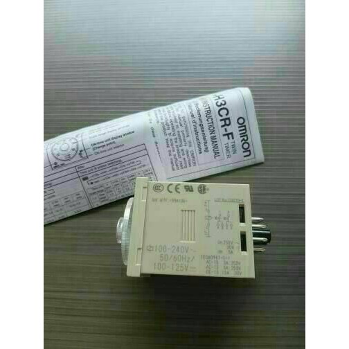 Gercep Timer H3Cr-F8 220V Omron Original/Timer H3Cr-F8 220V /2 Jarum Omron