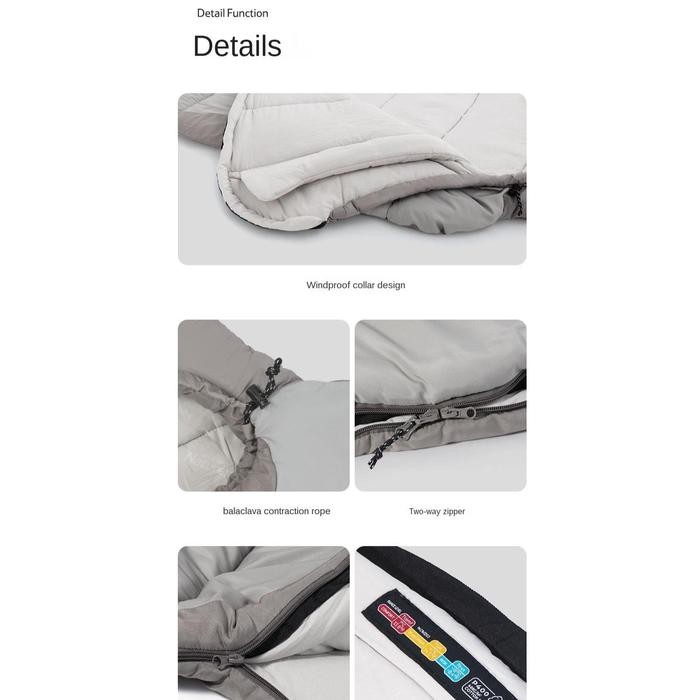 Sleeping Bag / Kantong Tidur Camping Gunung Naturehike Nh21Msd03