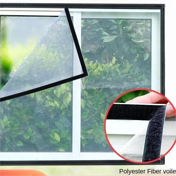 SRIY Jaring Kasa Perekat/Jaring Kasa Anti Nyamuk/Jendela Kasa Dilengkapi Dengan