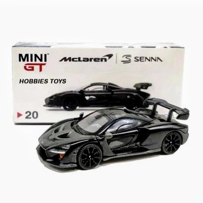 Mini GT 20 Mclaren Senna Onyx Black