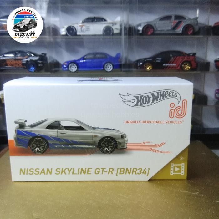 hot wheels id nissan skyline r34 fast furious
