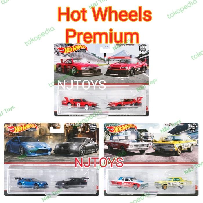 Hot Wheels Premium Twin Pack Nissan LBWK Full set