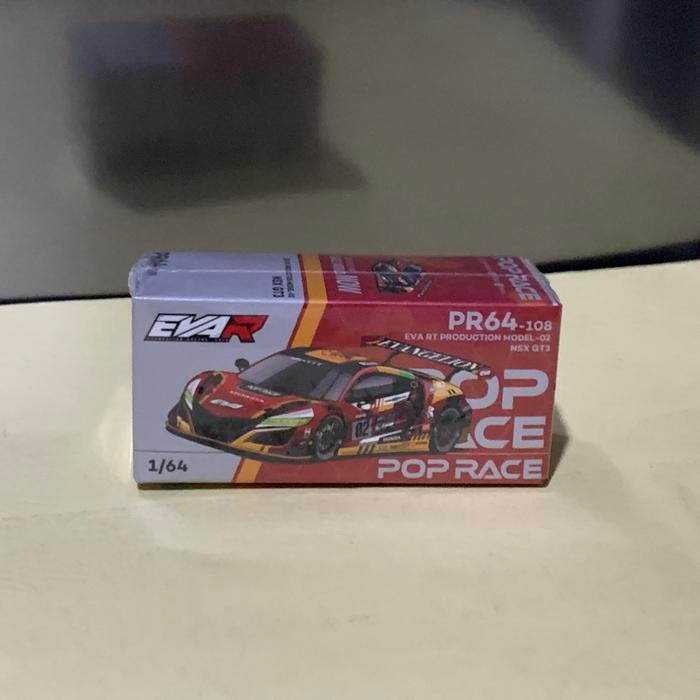 Pop Race Honda NSX GT3 EVO23 EVA RT Production Model 02 Poprace EVANGELION Toy