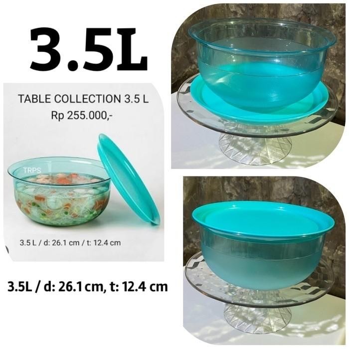 Tupperware Table Collection Set 1 Liter & 2 Liter