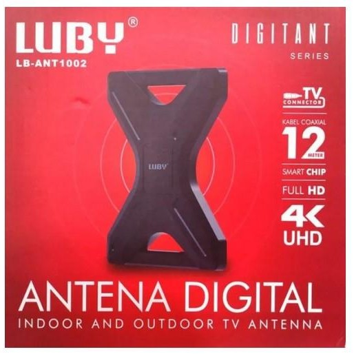 ANTENA TV DIGITAL LUBY INDOOR OUTDOR
