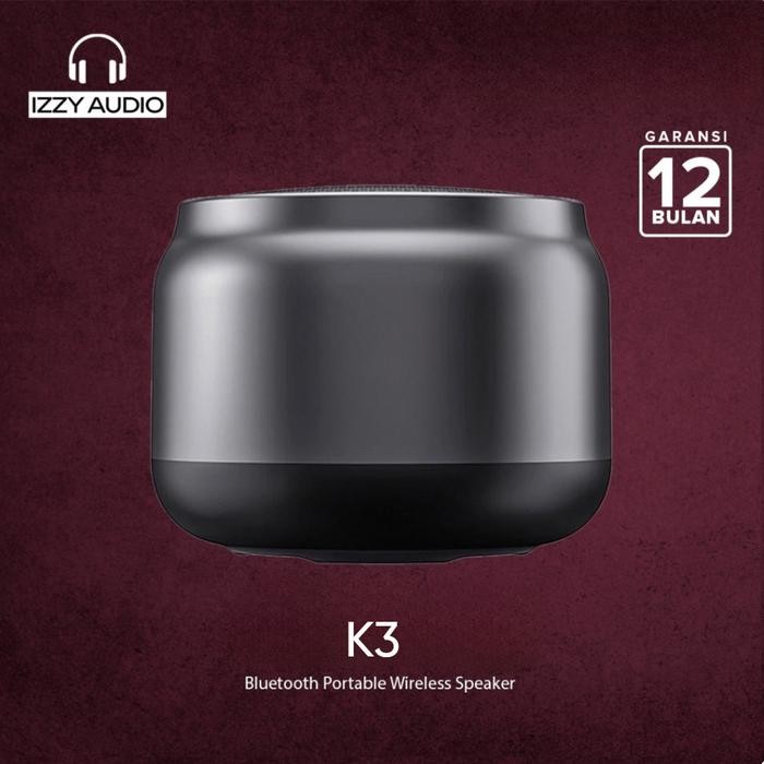 Venom Kenwood - K3 Bluetooth Portable Speaker Stereo Mini Hifi Wireless Speaker Speakers Metal Bass