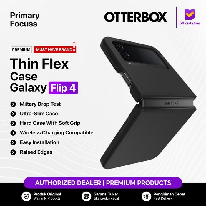 TERBARU CASE SAMSUNG GALAXY Z FLIP 4 FLIP4 5G OTTERBOX THIN FLEX CASING TERMURAH