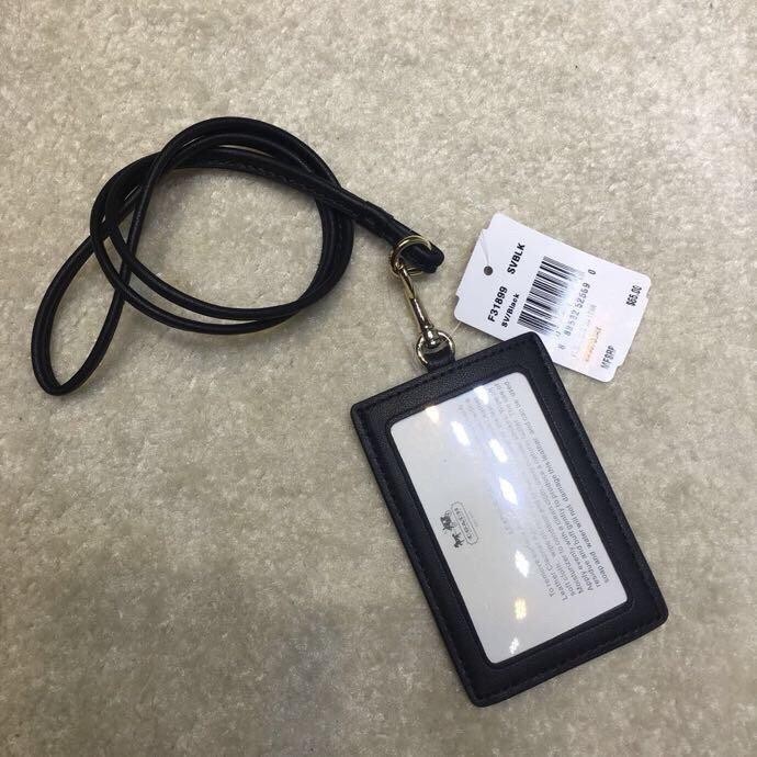 

Ch 31899 Id Lanyard In Signature Canvas Fruit Black