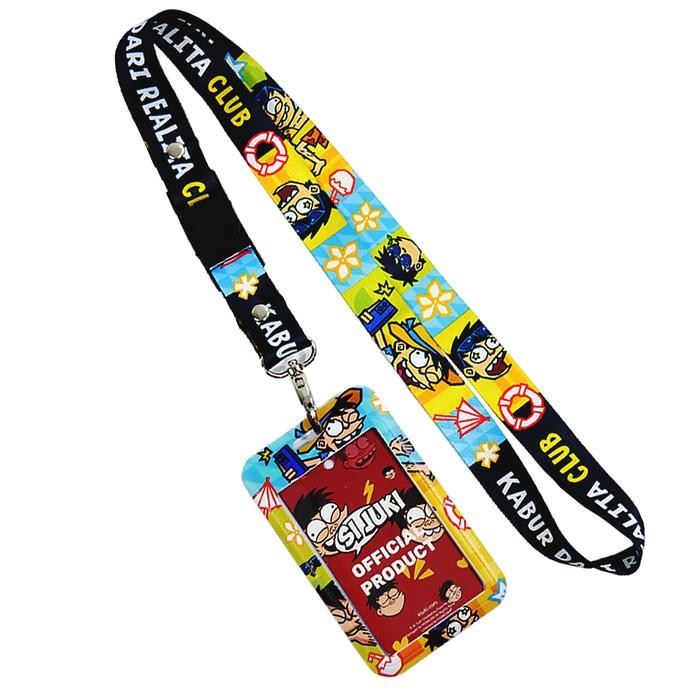 

Lanyard + Card Holder Si Juki Harta Pulau Monyet Kabur Dari Realita