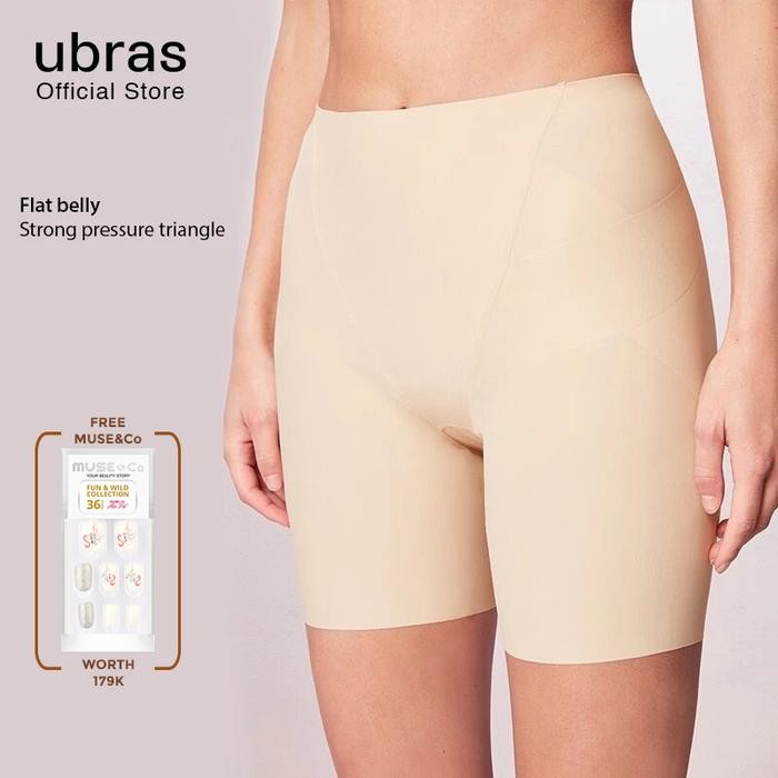WMU0 Ubras Sculpt Boyshorts Push Up [Uk42103]
