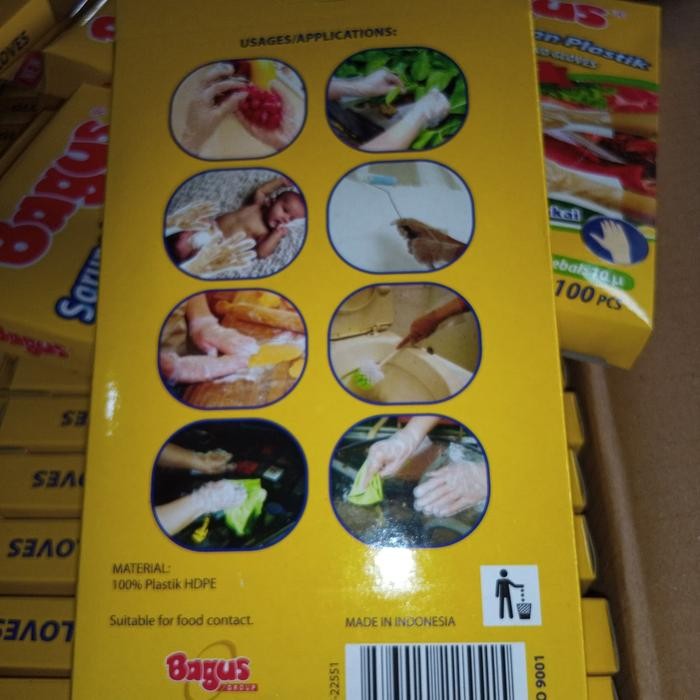 (Allthebest) bagus sarung tangan plastik