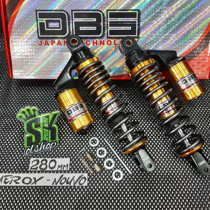 SHOCK DBS-7979 SPECIAL TABUNG GOLD-EDITION 280MM YAMAHA AEROX & NOUVO