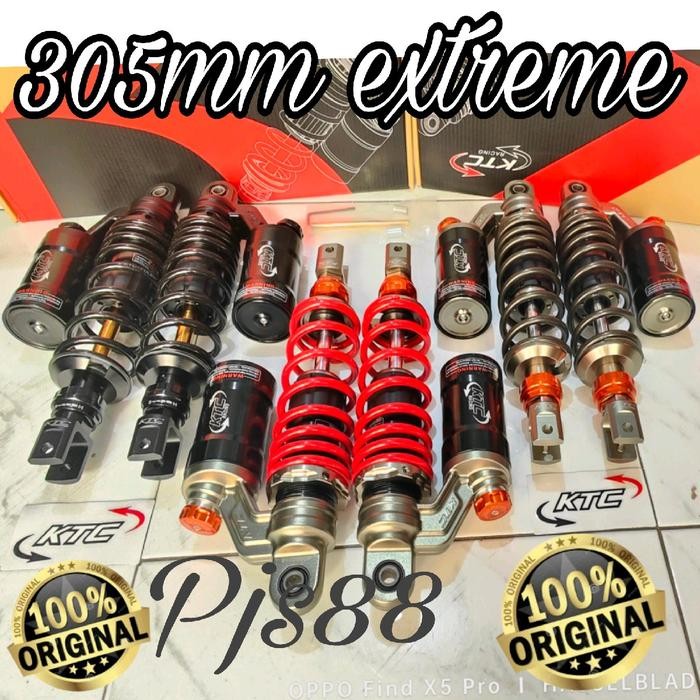 SHOCKBREAKER KTC EXTREME 305MM AEROX NEW , AEROX OLD , NMAX NEW / SHOCK KTC EXTREME NMAX NEW , AEROX