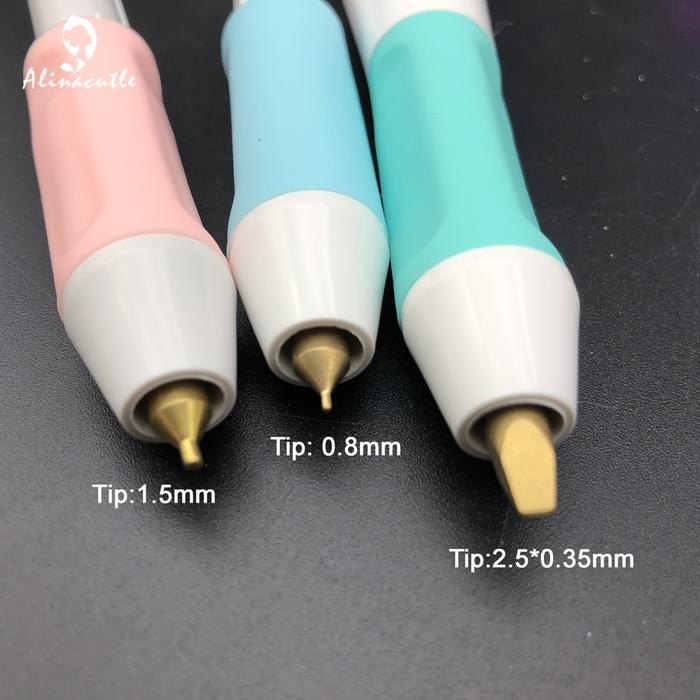 

Heated Hot Foil Pen Electric Foil Quill Invitation Tool Kit Apply Foil to Scrapbook Handmade Craft