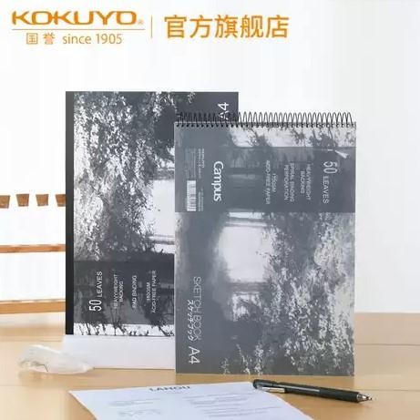 

Kokuyo Campus Sketchpad, Spiral Binding 110 GSM Acid-Free
