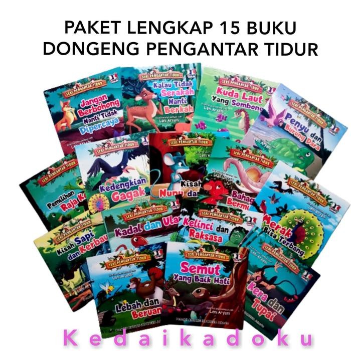 

Pakaet 15 Buku Cerita Dongeng Anak Seri Pengantar Tidur