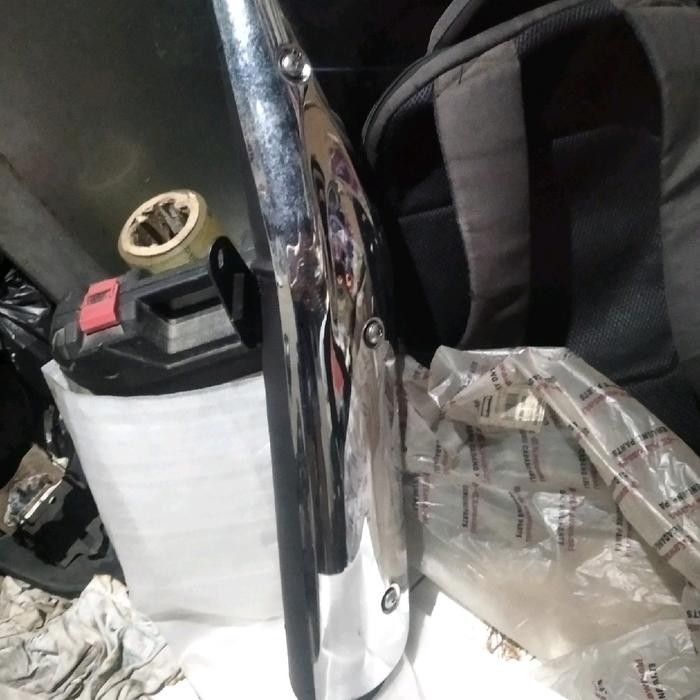 Ready muffler knalpot kenalpot assy lengkap kawasaki zx130 zx 130 nos original Termurah