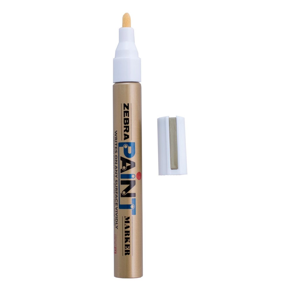 

Zebra Paint Marker Gold
