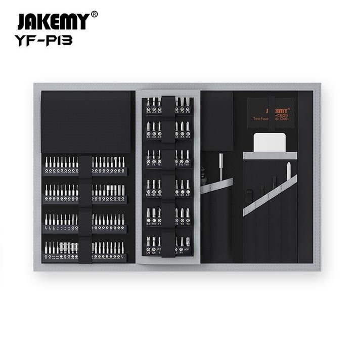 Terbaru Jakemy Jm-Yf-P13 Obeng Set Hp Lengkap 201In1 Komputer Laptop Pinset