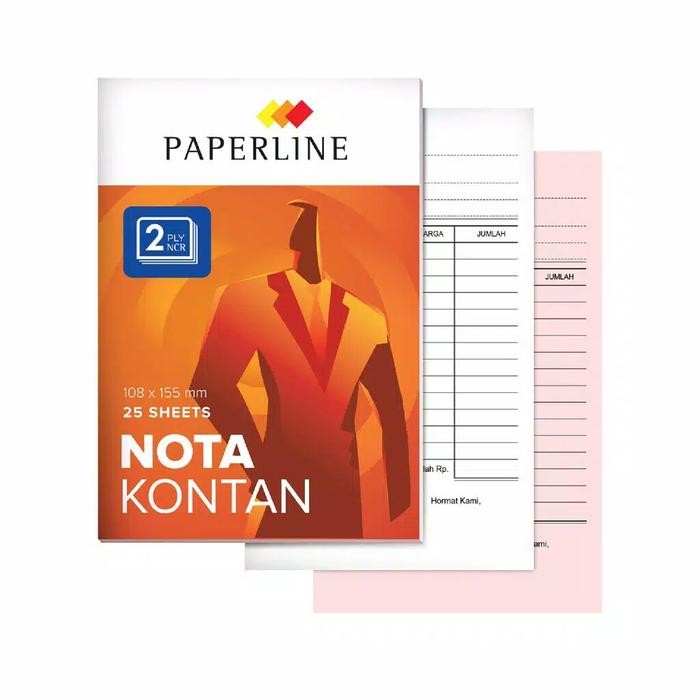 

TUMI Nota Kontan Paperline 2 Ply K2 1 Pack 10 Buku