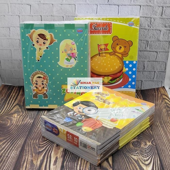 

TUMI Buku Tulis Sidu 58 Lembar KwartoBuku Tulis Sinar Dunia 58 Lbr ( Pak)