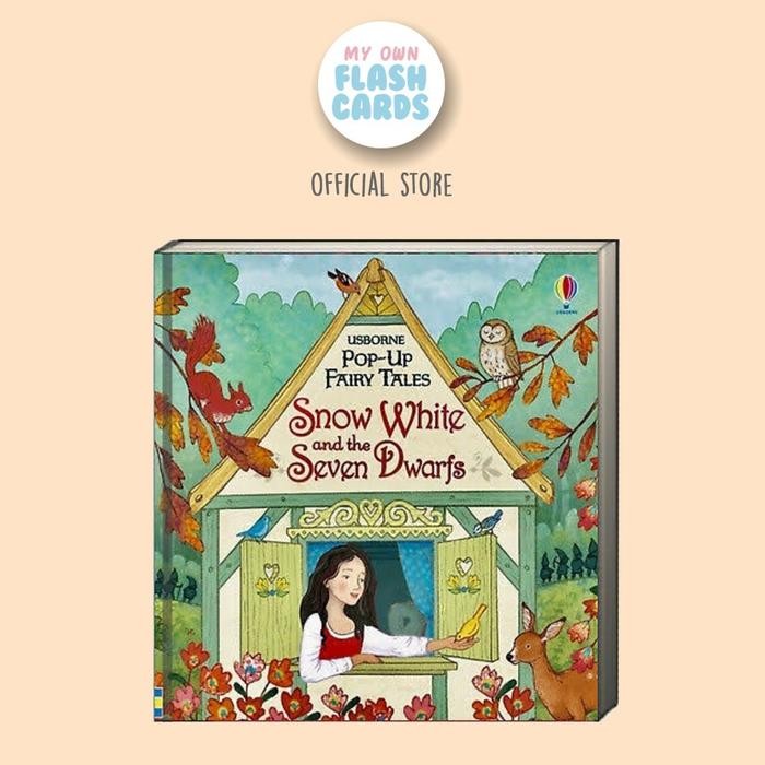

Usborne Pop up Fairy Tales Snow White and the Seven Dwarfs Buku Impor