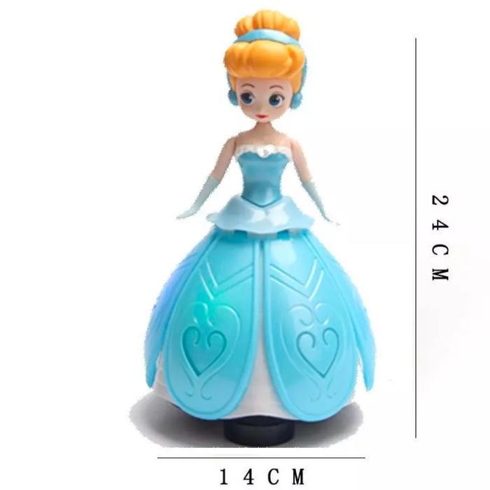 

[capt] Mainan Anak Boneka Lampu Putri Dongeng Princess Dancing