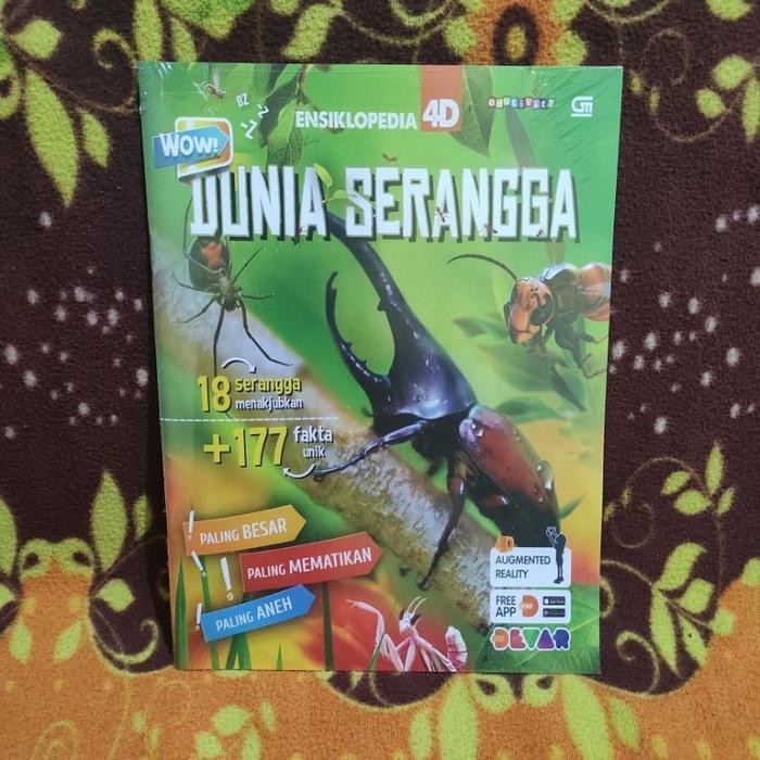 

Buku Ensiklopedia 4D Dunia Serangga